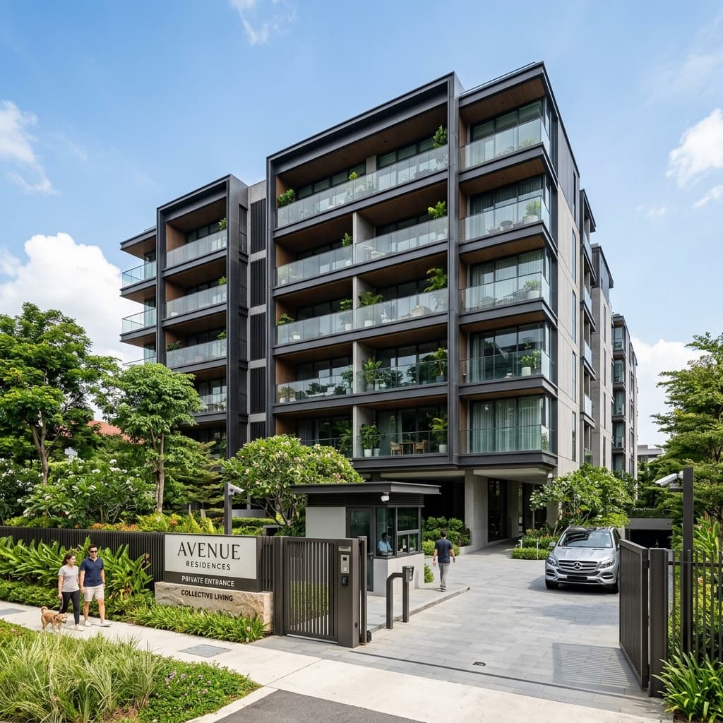 Résidence collective de 80 logements